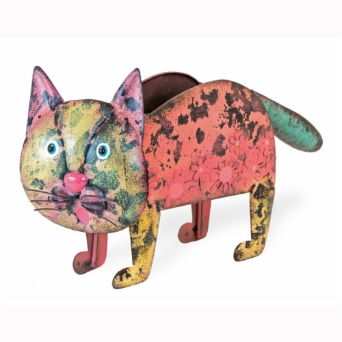 Boston International Chloe Cat Planter Perspective: front