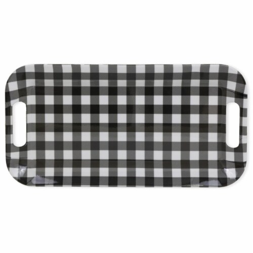 Boston International Buffalo Check Tray Perspective: front