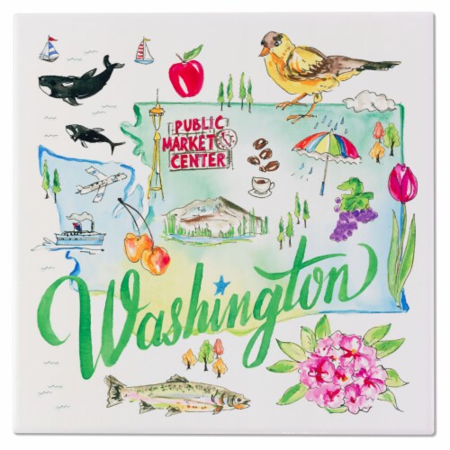 Boston International Washington State Trivet Perspective: front