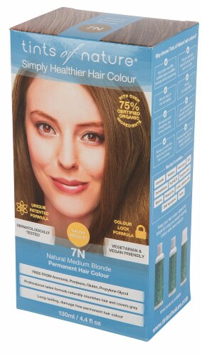 Tints of Nature  Permanent Hair Colour 7N Natural Medium Blonde Perspective: front