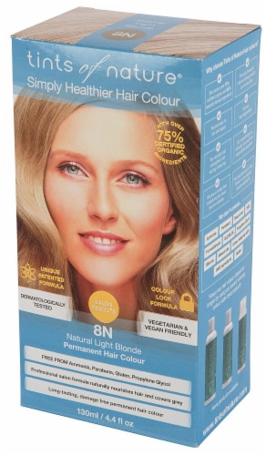 Tints of Nature Permanent Hair 8N Natural Light Blonde, 4.4 fl oz Baker's