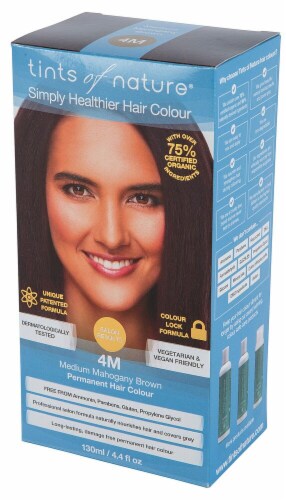 Tints of Nature Permanent Hair Colour - 4M Medium Mahogany Brown Perspective: front