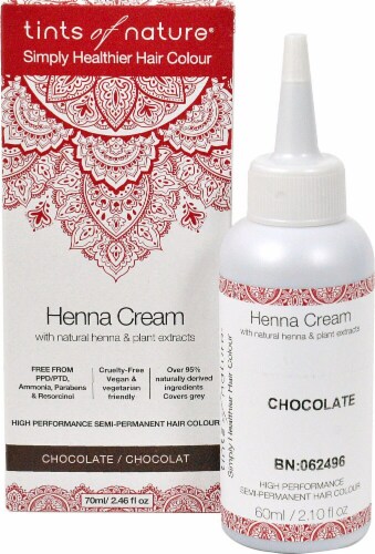 Tints of Nature  Henna Cream Hair Color Chocolate Perspective: front