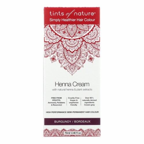 Ralphs Tints Of Nature Henna Cream Hair Color Burgundy 2 46 Fl Oz