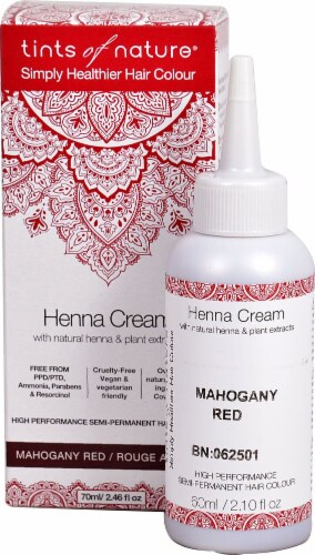 Tints of Nature  Henna Cream Hair Color Mahogany Red Perspective: front