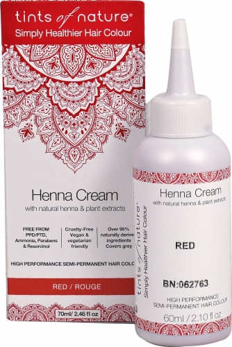 Tints of Nature  Henna Cream Hair Color Red Perspective: front