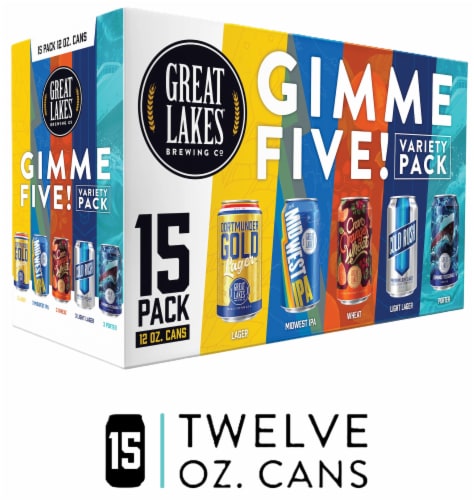 Great Lakes Gimme Five Variety Pack Perspective: front