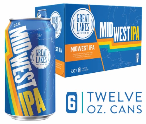 Great Lakes Midwest IPA Perspective: front