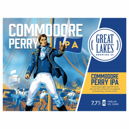 Great Lakes Commodore Perry IPA Perspective: front