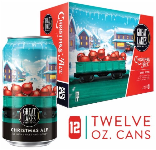 Great Lakes Christmas Ale Craft Beer Perspective: front