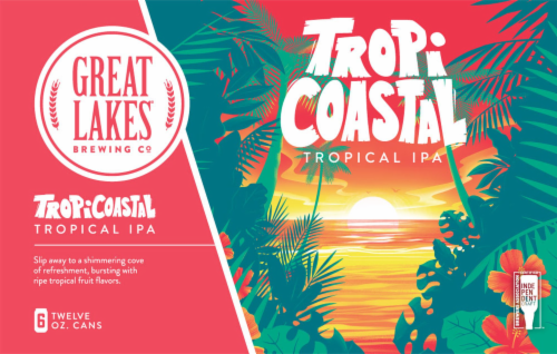 Great Lakes Breweing Co TropiCoastal Tropical IPA Perspective: front