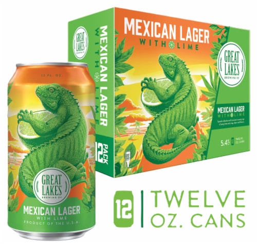 Great Lakes Mexican Lager with Lime Perspective: front