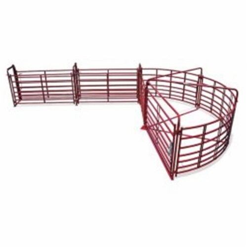 Tarter OSS 180 x 20 ft. Sweep System with Alley OpenSided, Red, 1