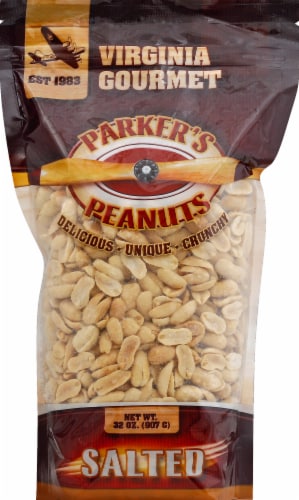 Virginia Gourmet Parker's® Salted Peanuts Perspective: front