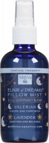 Earth Therapeutics Lavender Elixir of Dreams Pillow Mist Perspective: front