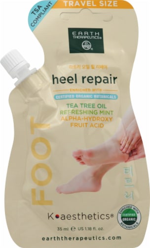 Earth Therapeutics Heel Repair Refreshing Mint Tea Tree Oil Perspective: front