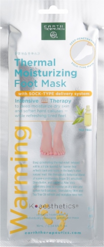 Earth Therapeutics Moisturizing Foot Mask Perspective: front