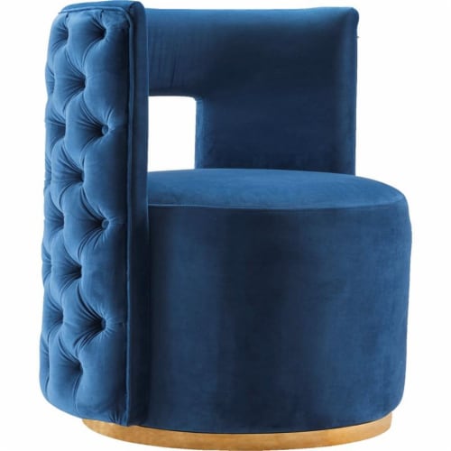 Meridian Furniture Theo Velvet Accent Chair Meridian Furniture Theo Velvet Accent Chair