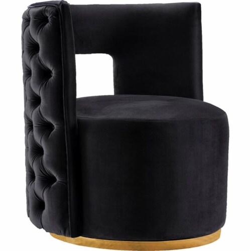 Meridian Furniture Theo Velvet Accent Chair Meridian Furniture Theo Velvet Accent Chair