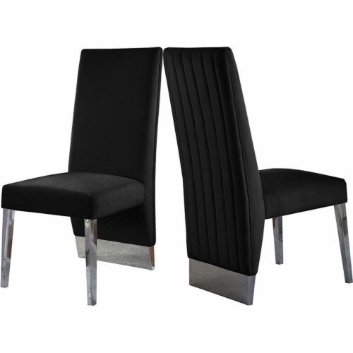 Meridian Furniture Porsha Velvet Dining Chair-  Set of 2