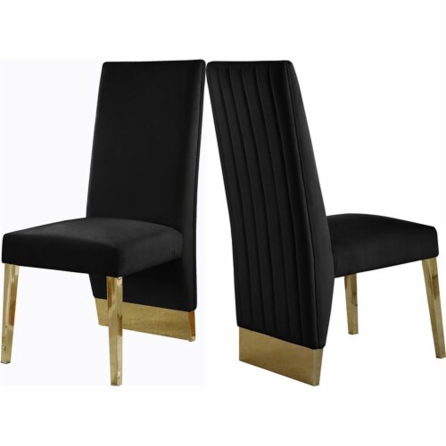 Meridian Furniture Porsha Velvet Dining Chair-  Set of 2