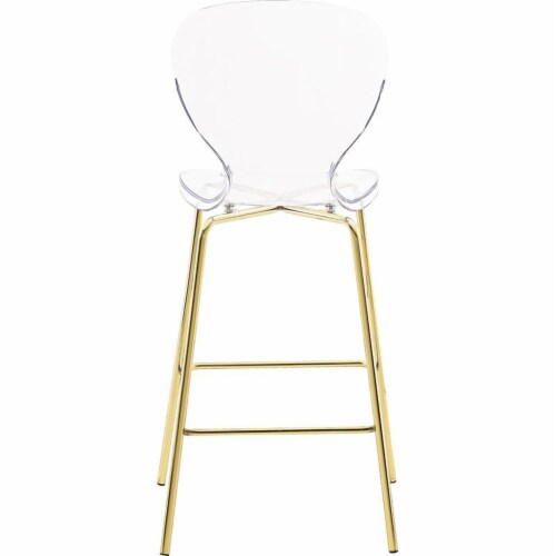 Meridian Furniture Clarion Counter Stool - Gold