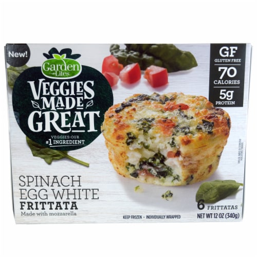 Garden Lites® Veggies Made Great® Spinach Egg White Frittata