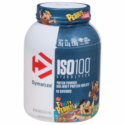  Dymatize ISO 100 Protein Powder with 25g of Hydrolyzed 100%  Whey Isolate, Vanilla 5 Pound, Package may vary : Health & Household