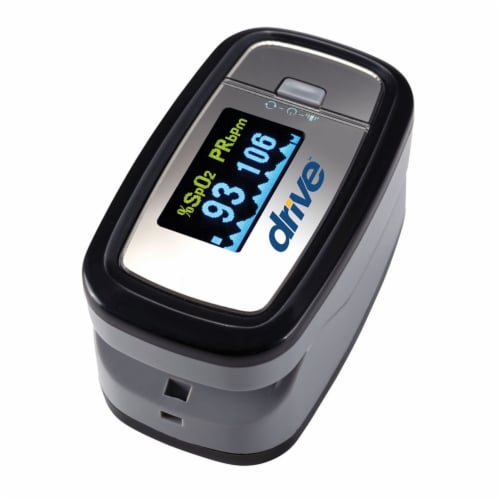 Drive Medical Deluxe Pulse Oximeter - MQ3200 Perspective: front