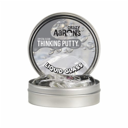 Crazy Aaron s Liquid Glass Thinking Putty Silicone Clear Total