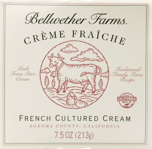 Bellwether Farms® Creme Fraiche French Cultured Cream Cheese Perspective: front