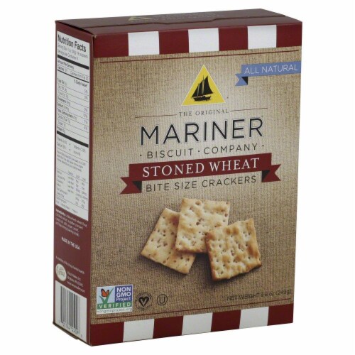 Mariner Stoned Wheat Cracker Perspective: front