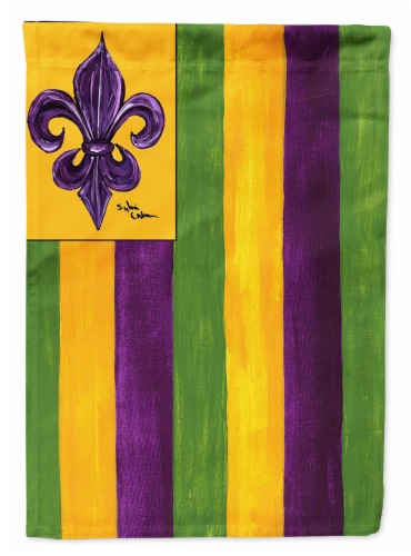 mardi gras flag