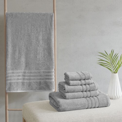 Gracie Mills Sustainable Antimicrobial Bath Towel 6 Piece Set