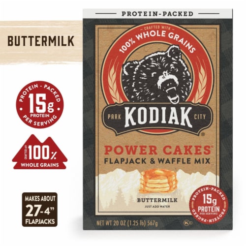 Kodiak® Protein-Packed Buttermilk Power Cakes Pancake and Waffle
