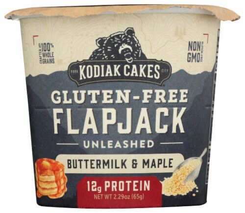 Kodiak Cakes® Buttermilk & Maple Gluten Free Flapjack Cup Perspective: front