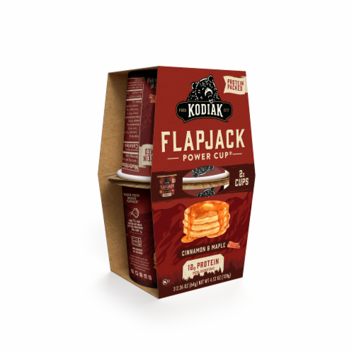 Kodiak® Cinnamon And Maple Flapjack Single Serve Pancake Mix Power Cup 2 