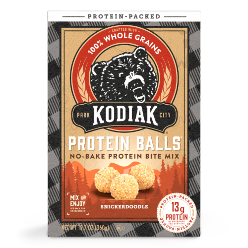 Kodiak Snickerdoodle Protein Balls Perspective: front