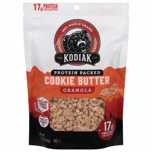 Kodiak® Protein-Packed Cookie Butter Granola Perspective: front