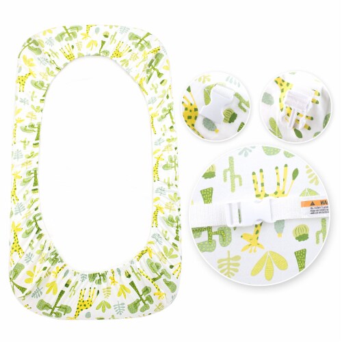 Bublo Baby Changing Pad Cover, 100% Jersey Cotton Perspective: front