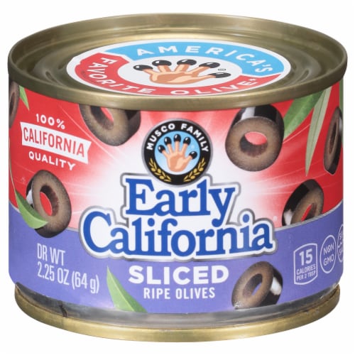 Early California® Sliced Ripe Olives Perspective: front