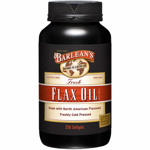Barlean's Flax Oil Perspective: front