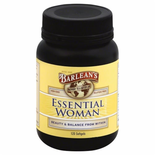 Barlean's The Essential Woman Softgels Perspective: front