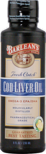 Barlean's Cod Liver Oil Perspective: front