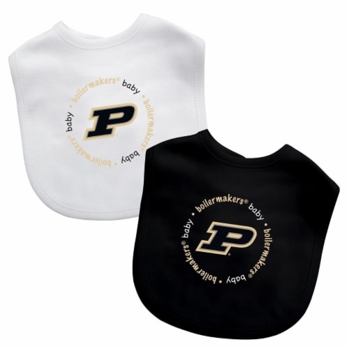 Classic Impressions boilermakers® Baby Bib Set Perspective: front