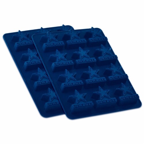 Dallas Cowboys Ice Tray Perspective: front