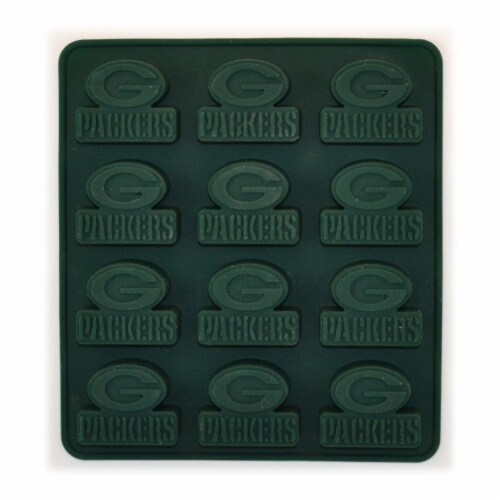 Green Bay Packers Ice Tray Perspective: front