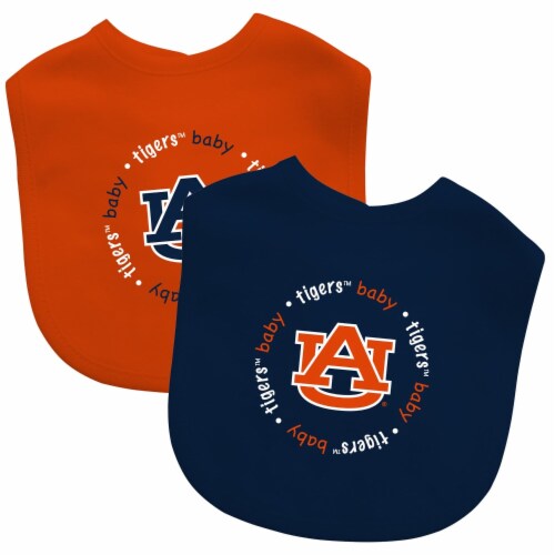 MasterPieces NCAA Auburn Tigers Baby Fanatic™ Unisex Bibs Perspective: front