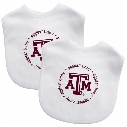 Texas A&M Aggies - Baby Bibs 2-Pack Perspective: front