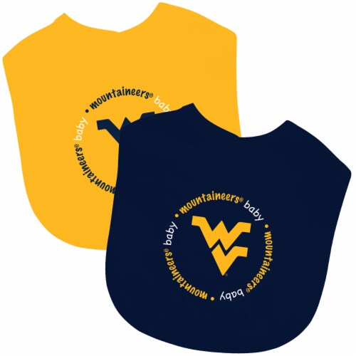 West Virginia Bibs 2 Pack Perspective: front